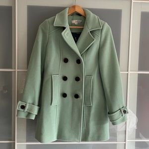 Beautiful Boden Pastel Green Coat